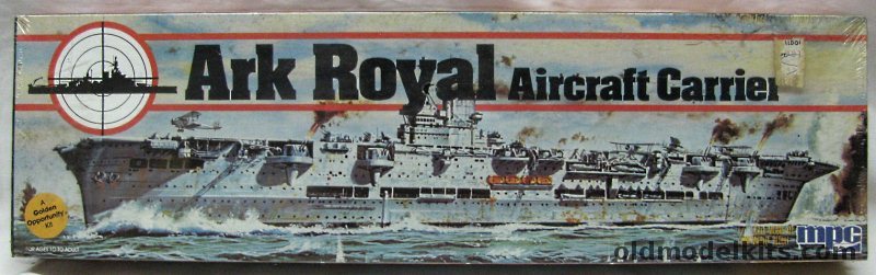 MPC 1/600 HMS Ark Royal - WWII Aircraft Carrier, 1-5102 plastic model kit